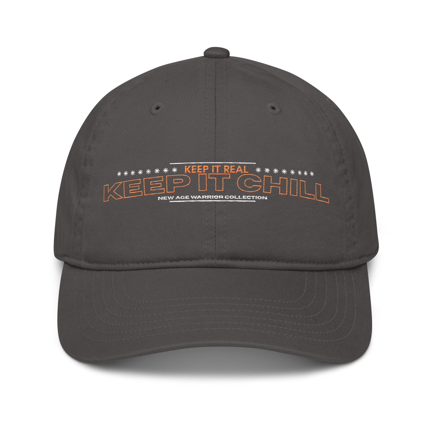 Keep it Real Keep it Chill Cap – Nachhaltige Bio Baumwolle in der Farbe: grau