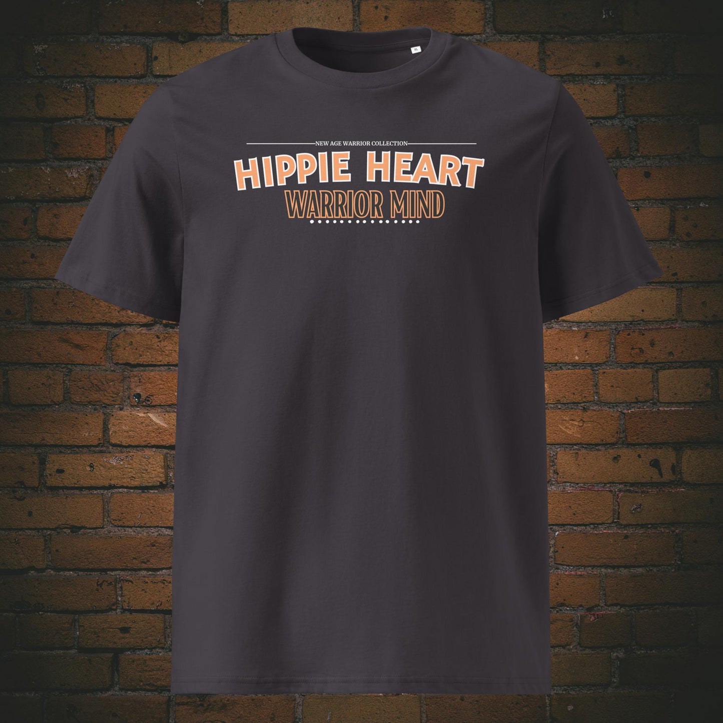 Spruch Bio-Baumwoll T-Shirt Unisex in anrhrazit