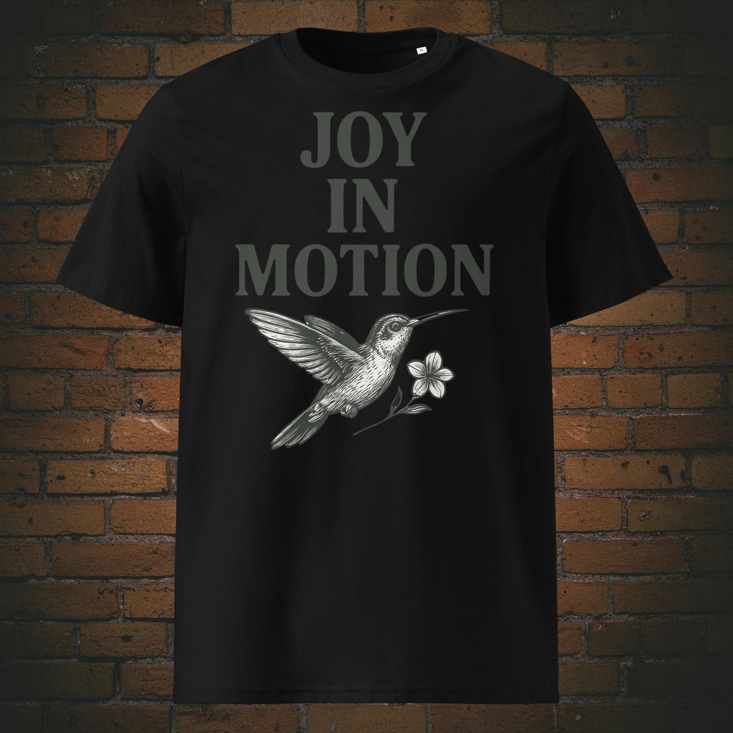 Kolibri Shirt mit Spruch Minimalistisch - T-Shirt in Farbe: schwarz