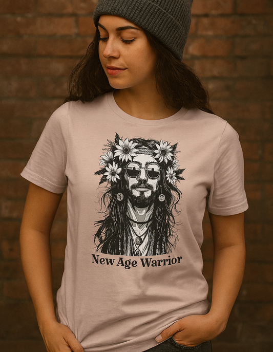 Dieses New Age Warrior T-Shirt ist mehr als nur ein Kleidungsstück – es ist deine Rüstung für Frieden, Freiheit und bewussten Lifestyle. Mit der ausdrucksstarken schwarz-weißen Hippie-Grafik auf 100 % organischer, ringgesponnener Baumwolle setzt du ein kraftvolles Statement: für Stil, Nachhaltigkeit und gute Vibes. Super weich, angenehm zu tragen und zertifiziert nach GOTS, OCS sowie OEKO-TEX – damit du dich rundum wohlfühlst, innen wie außen.